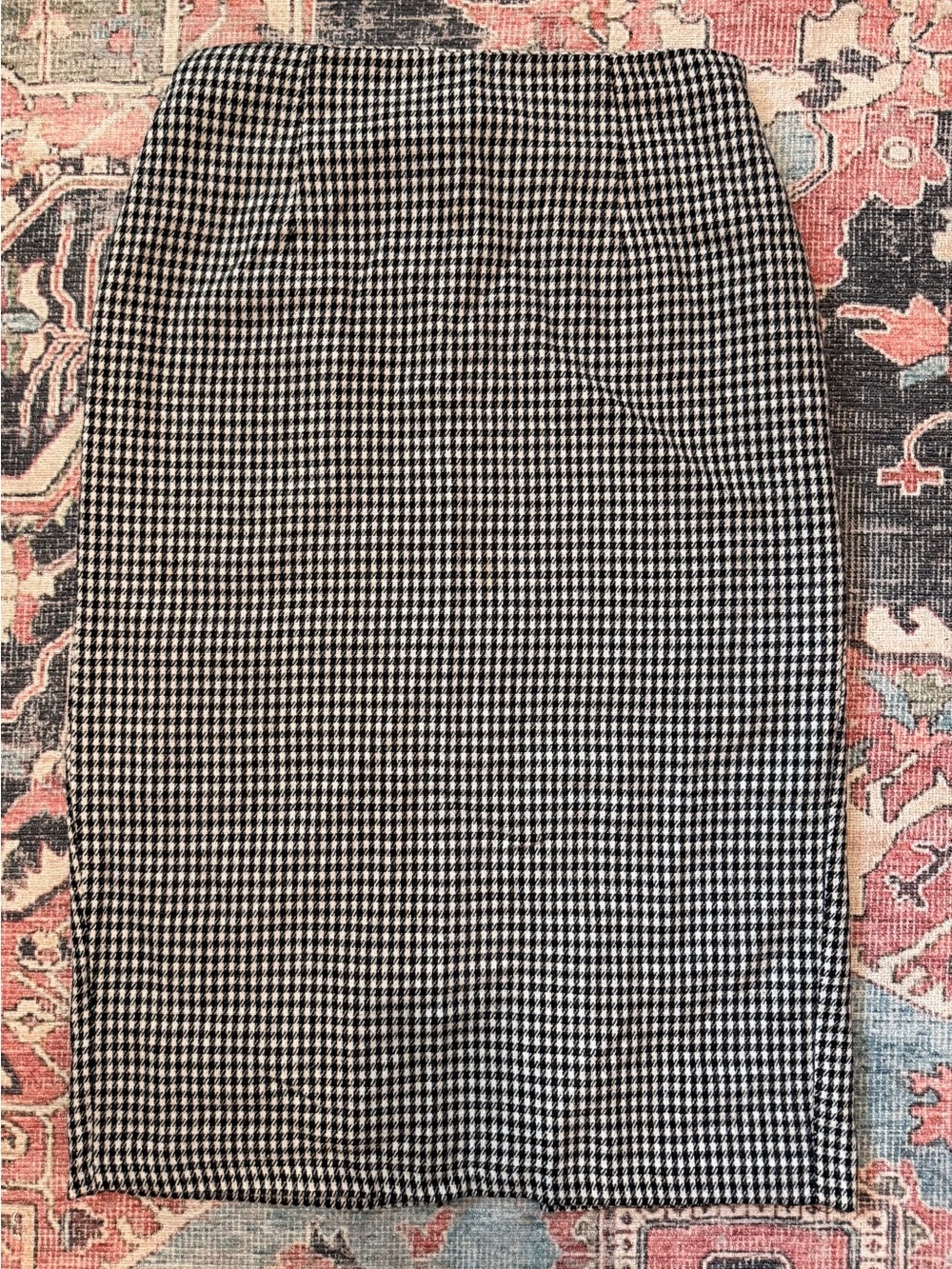 Vintage Tracy Evans Houndstooth Pencil Skirt Size 15/16